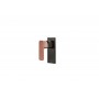 Seto Rose Gold & Matte Black Shower Wall Mixer